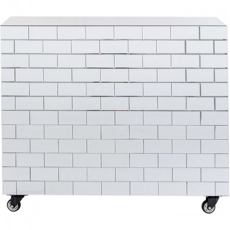 Bar counter Solea Mirror, H105x120x48cm