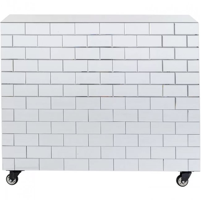 Bar counter Solea Mirror, H105x120x48cm