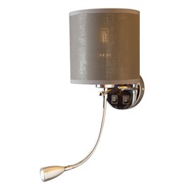 Wall lamp Moledo, H40xD15x20cm, E14x1 40W(MAX) / LED 1W