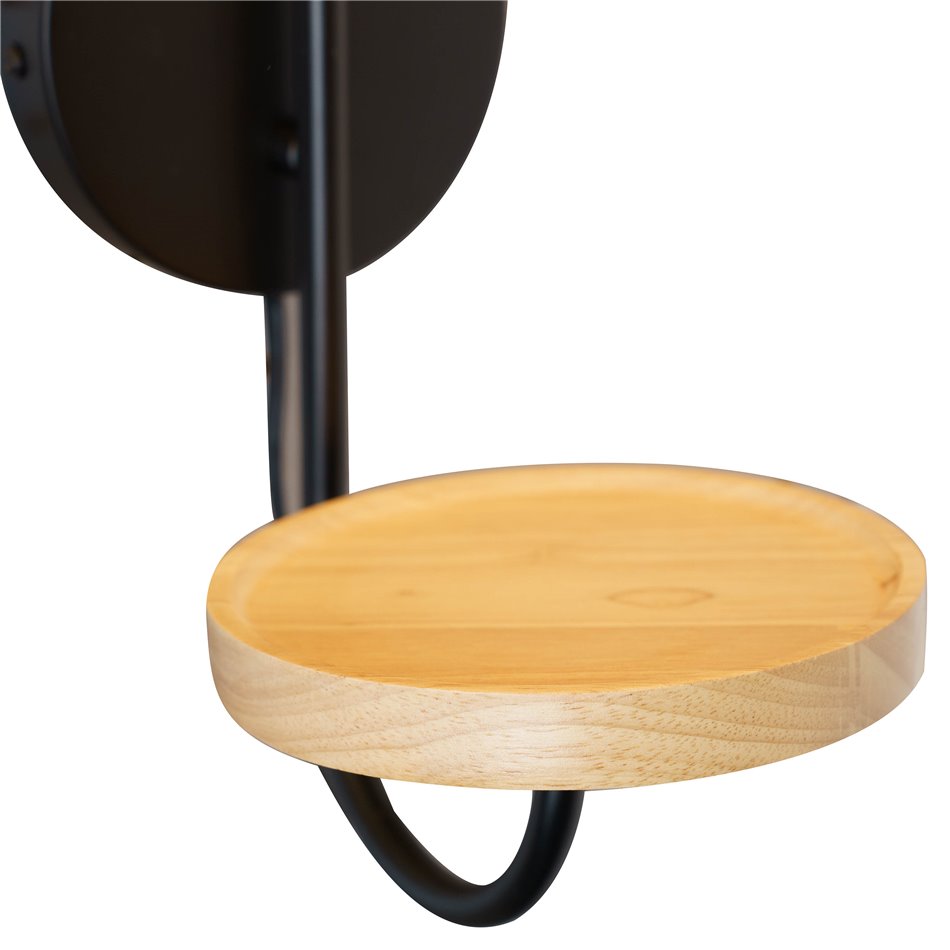 Wall  lamp Monroy 1A, D15x18xH45cm, E27x1 40W(MAX)