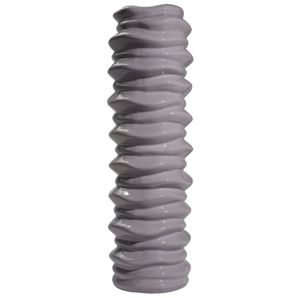 Vase Gartowa B3, taupe, 13.5x46cm