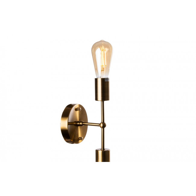 Настенный светильник Reba, E27 2x60W бронзовый цвет, 7x14x27cm