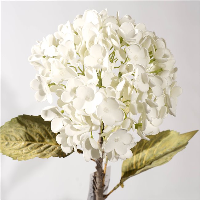 Dekoratīvs zieds Hydrangea White, balts, H74cm