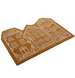Придверный коврик Houses, 50x70cm