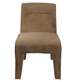 Akcenta krēsls Madrigal 64, brūna krāsa, H80x53x69cm, sēdvirsmas aygstums 48cm