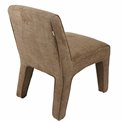 Accent chair Madrigal 64, brown, H80x53x69cm, seat height 48cm