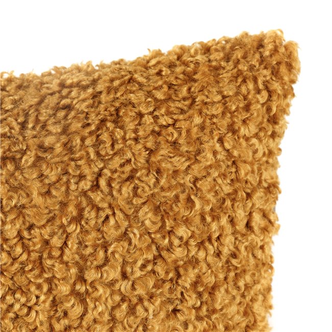 Decorative pillowcase Rolf, red-brown color, 45x45cm