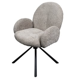 Dinning chair Lanciano, beige, 62x65x85cm