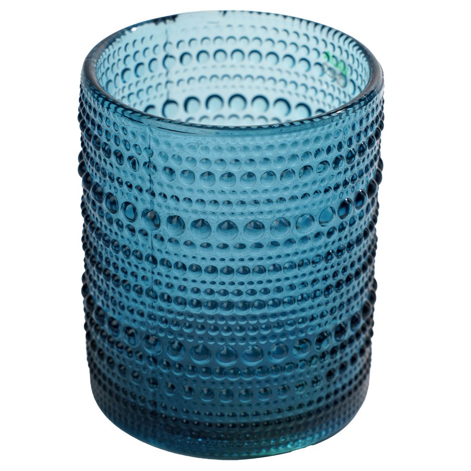 Стакан Sater, синий, 350ml, H10cm, D8cm 