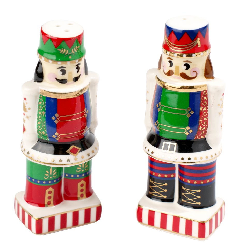 S&P jar Nutcracker, porcelain, H9cm