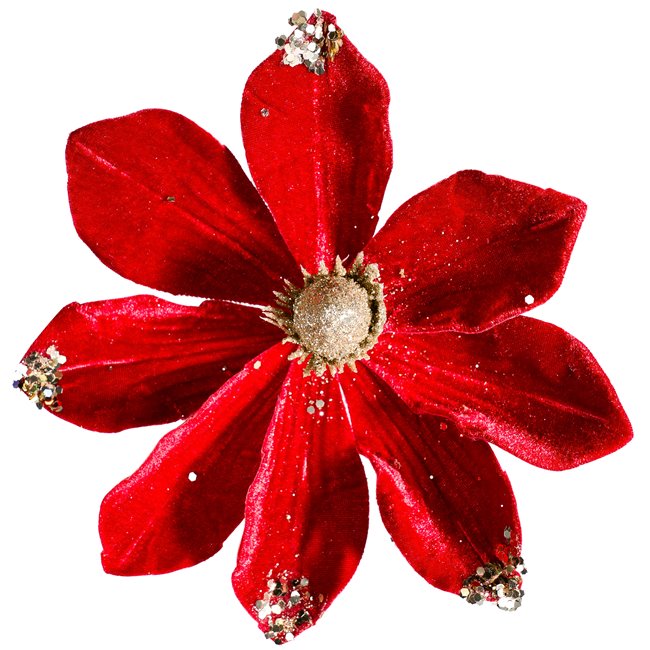 X-mas decor HANGING MAGNOIA RED 22cm