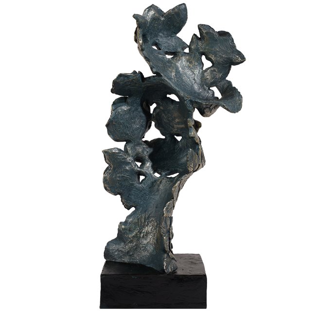 Deco object Pair with roses, 39.8x19.5x11cm