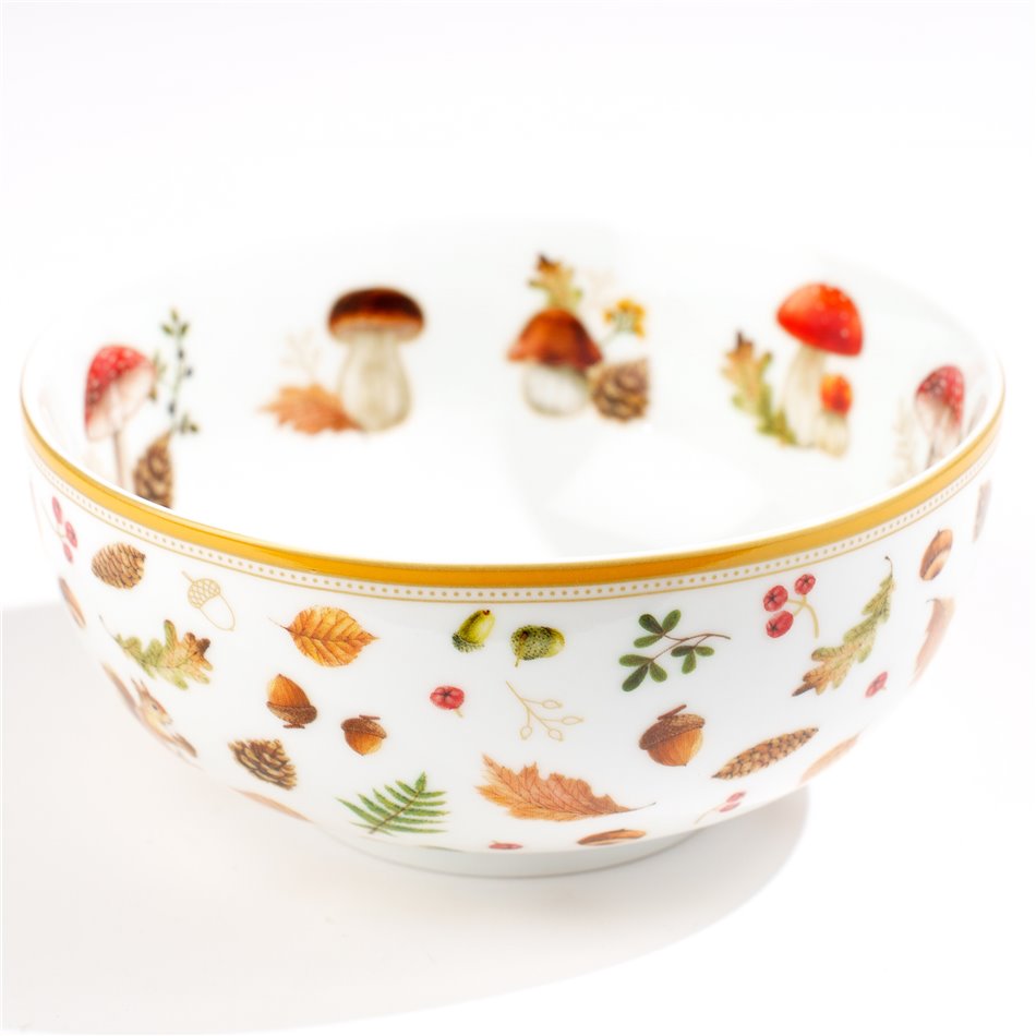 Bowl Autumn Breeze, porcelain, D15cm