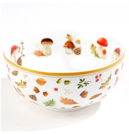 Чаша Осенний Бриз, фарфор, D15cm H7cm