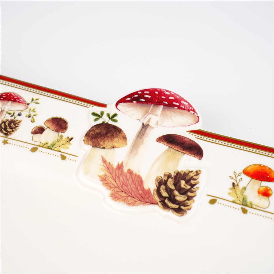 Тарелка сервировочная Осенний Бриз, 35х25см