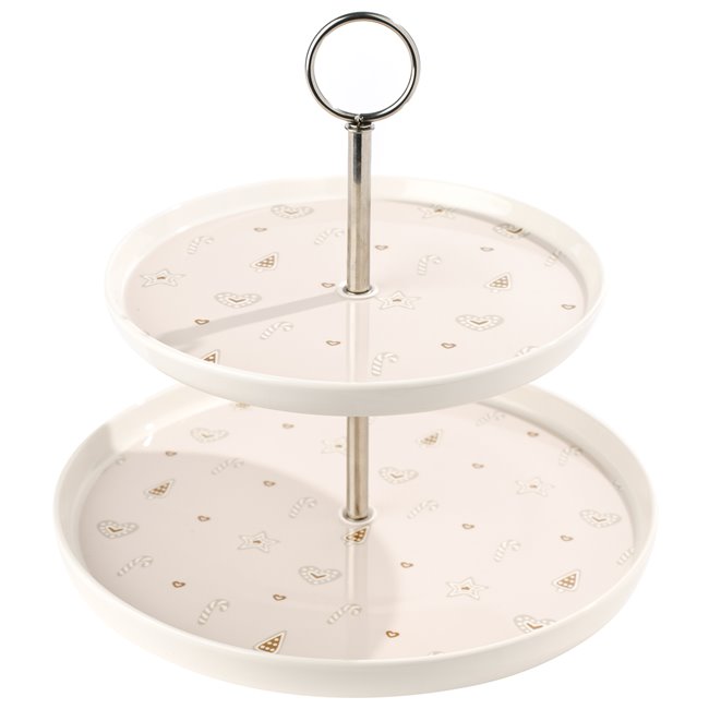 Stand with 2 shelves Bakery, H23cm