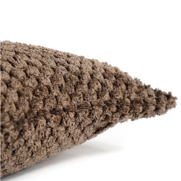 Dekoratīva spilvendrāna Vivaldi, brūna, 45x45cm