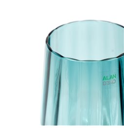 Wine glass Senise, blue, 500ml, H17cm D9cm