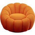 Вращающееся кресло Peppo Bloom, оранжевый цвет, H66xD94см, высота сиденья 40см