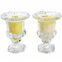 Scented candle Medicis, set 2,  H14cm, D11.2cm