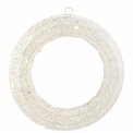 Vainags BO IND WTE WREATH 15LED, D31,5cm