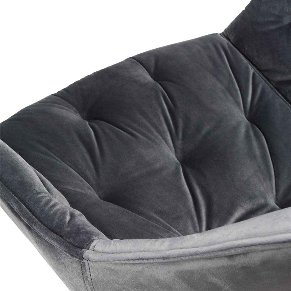 Офисное кресло Slorino, серого цвета, 58x62x78-88см, высота сиденья 44-54см