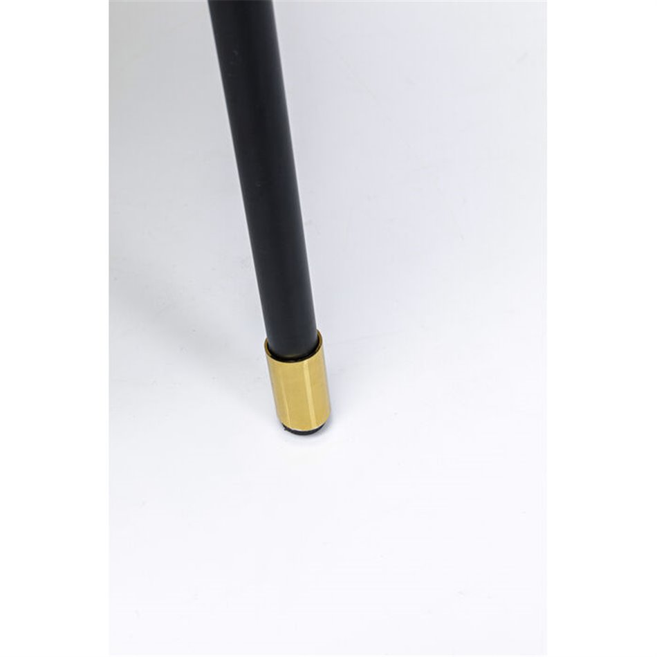 Bar stool Irina, yellow, H106x52x46.5cm, seat height 76cm