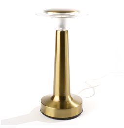 Decorative table lamp Mongrando, D11xH21.5cm, LED 2W, rechargable