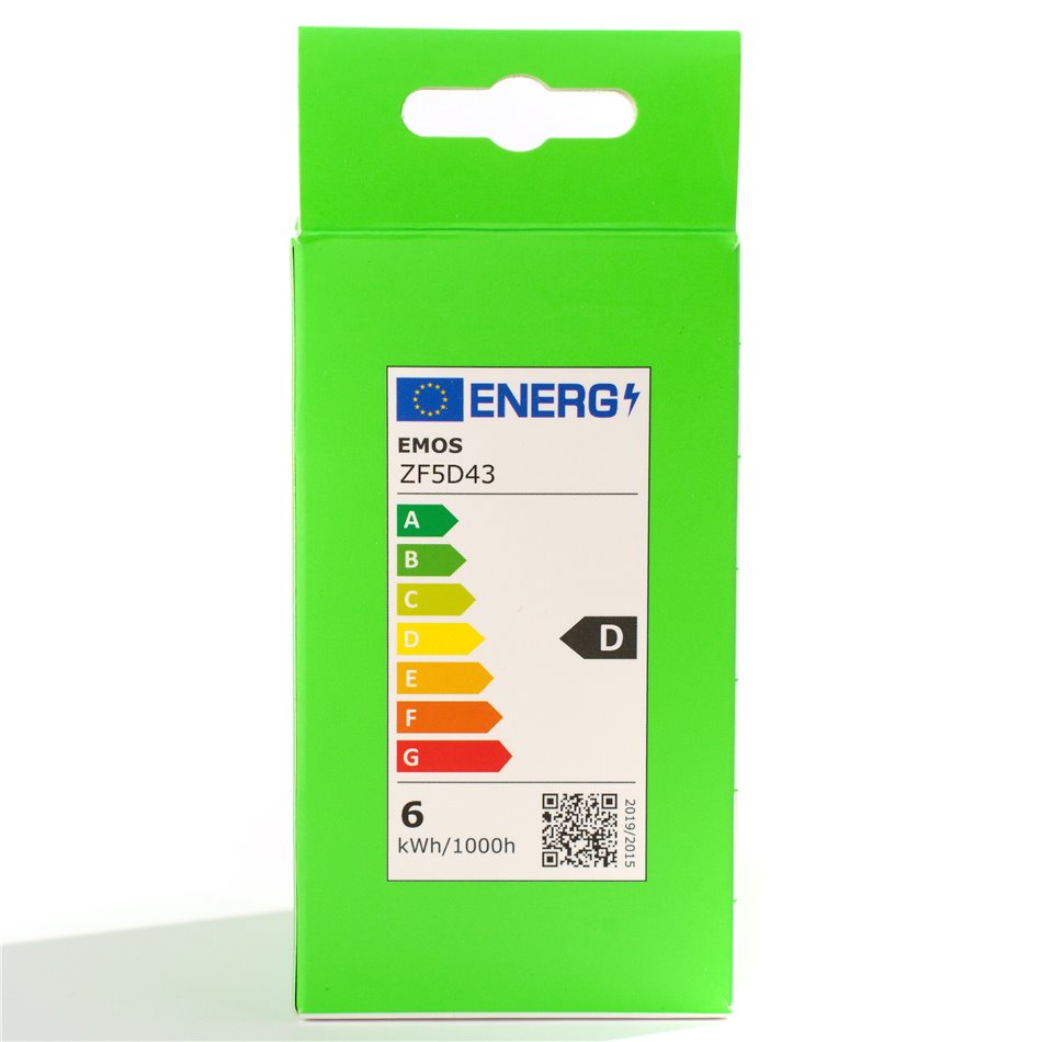 LED Bulb NW neutral white, E27 5.9W, 806lm, 4000K, H11x6x6cm