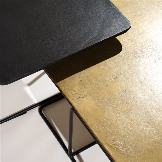 Приставной столик Jarra, набор, 70x70x34см, 52x52x41см