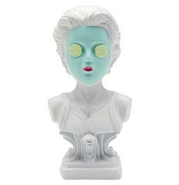 Декоративная фигура Cucumber mask, H20x9x11cm