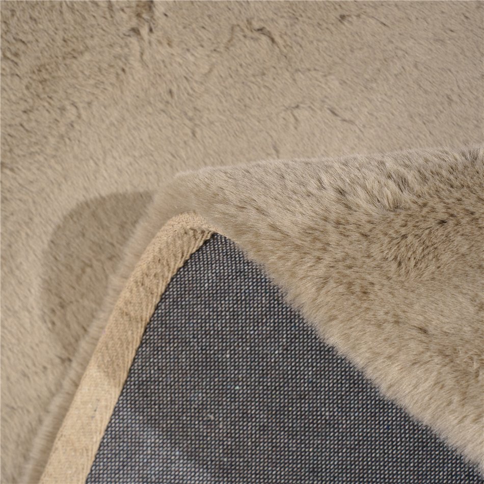 Carpet Laheaven, taupe, 160x160cm