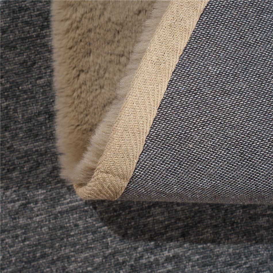 Carpet Laheaven, taupe, 160x160cm
