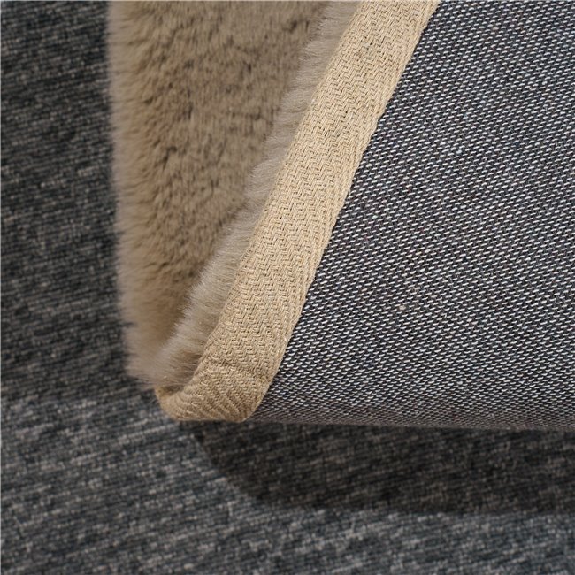Carpet Laheaven, taupe, 160x160cm
