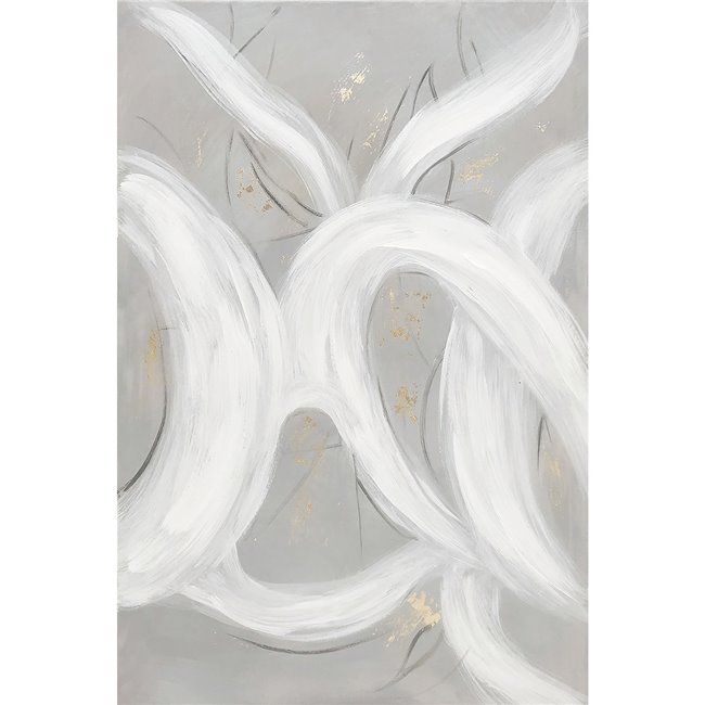 Картина White composition, 80x120cm