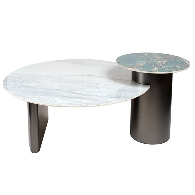 Coffee table Waldorfo, 113x90xH48cm
