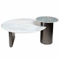 Coffee table Waldorfo, 113x90xH48cm