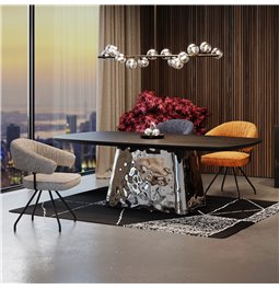 Dining table Caldera, H76x220x110cm