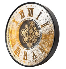 Часы настенны Karvio, со светодиодным освещением, D63.5x8cm