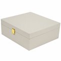 Jewelry box Calvello, grey, 28x26x10.5cm