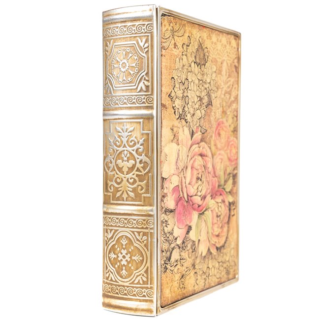 Book box  Flowers L, 30x20x6.8cm