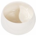 Salad bowl Nora, white color, porcelain, H10,8cm, D21cm