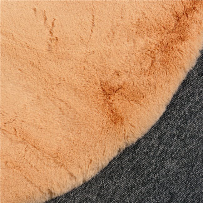 Carpet Laheaven, peach color, D120cm