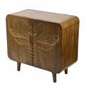 Sideboard Drone Compact, mango wood, brown,  81x38x75cm