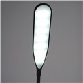 Floor lamp Monor, black, H145x20x4.7cm, LED 7W, 3000K, 590lm