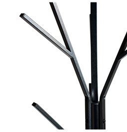 Bешалка для одежды MTL 9H METTY, черный, H180x44x42cm