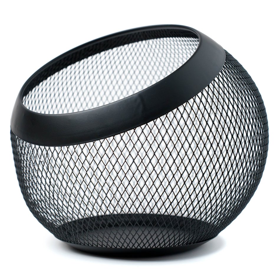 Блюдо для печенья MAYAJ, черный, H21xD24cm