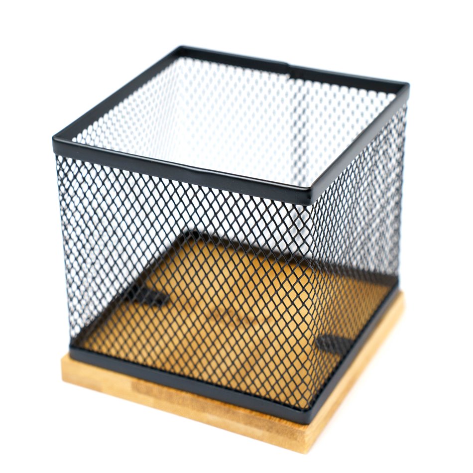 Pen pot MAYAJ, H10x10x10cm