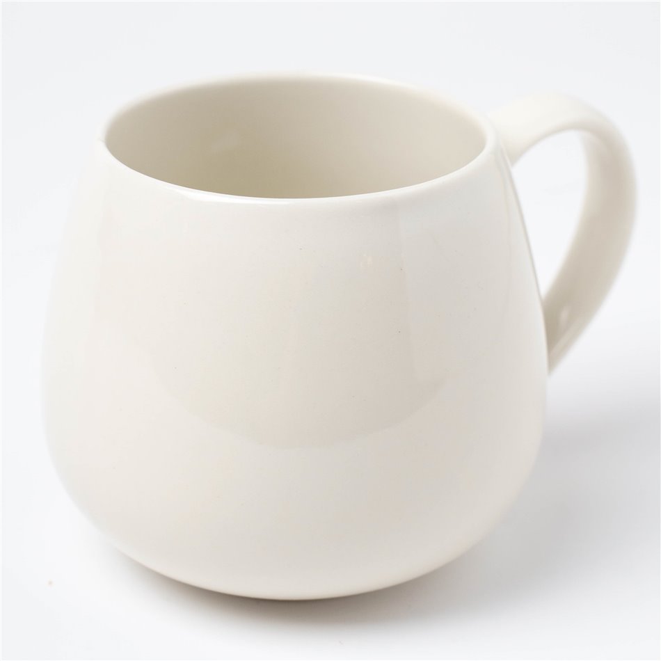 Mug NORA, 300ml, white, H9x11.5x8cm