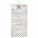 Bathmat Tresse, grey, 50x75cm